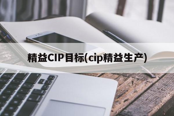 精益CIP目标(cip精益生产)